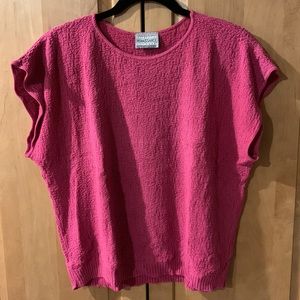Vintage late 80s boxey knit top